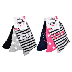 Chaussettes enfant motifs lot de 6