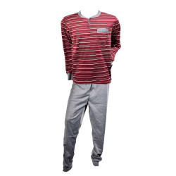 Pyjama Homme Long Soft Touch Doublé Polaire