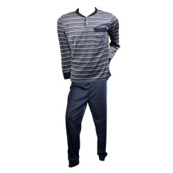 Pyjama Homme Long Soft Touch Doublé Polaire