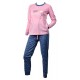 Pyjama Femme Long Fantaisie Doublé Polaire