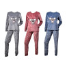 Pyjama Femme Long Soft Touch Polaire