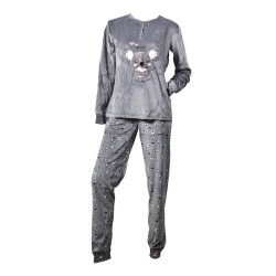 Pyjama Femme Long Soft Touch Polaire