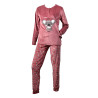 Pyjama Femme Long Soft Touch Polaire