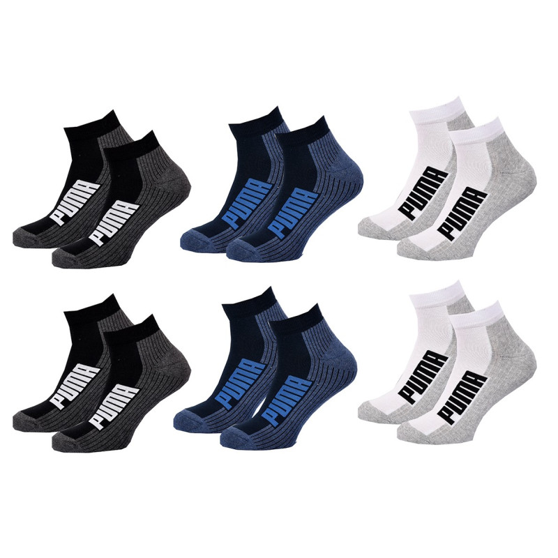 Chaussettes  PUMA Socquettes CUSHIONED QUARTER