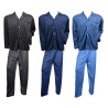 Pyjama Homme Long Eco Boutonné Doublé Polaire