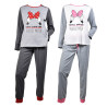 Pyjama Femme Long Fantaisie Doublé Polaire STRESS