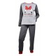 Pyjama Femme Long Fantaisie Doublé Polaire STRESS