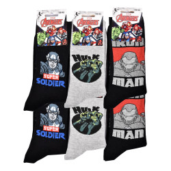 Pack de Chaussettes Adulte Licence CARTOON Fantaisies-Assortiment modèles photos selon arrivages-