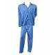 Pyjama Homme Long Eco Boutonné Doublé Polaire