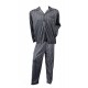 Pyjama Homme Long Eco Boutonné Doublé Polaire