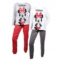 Pyjama Femme MINNIE en Coton -Chaleur,Douceur et Confort-