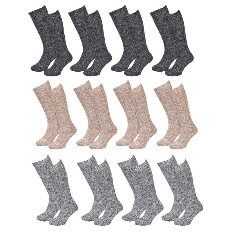 Chaussettes hautes homme Laine Majoritaire