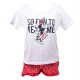 Pyjama Femme MINNIE en Coton -Chaleur,Douceur et Confort-