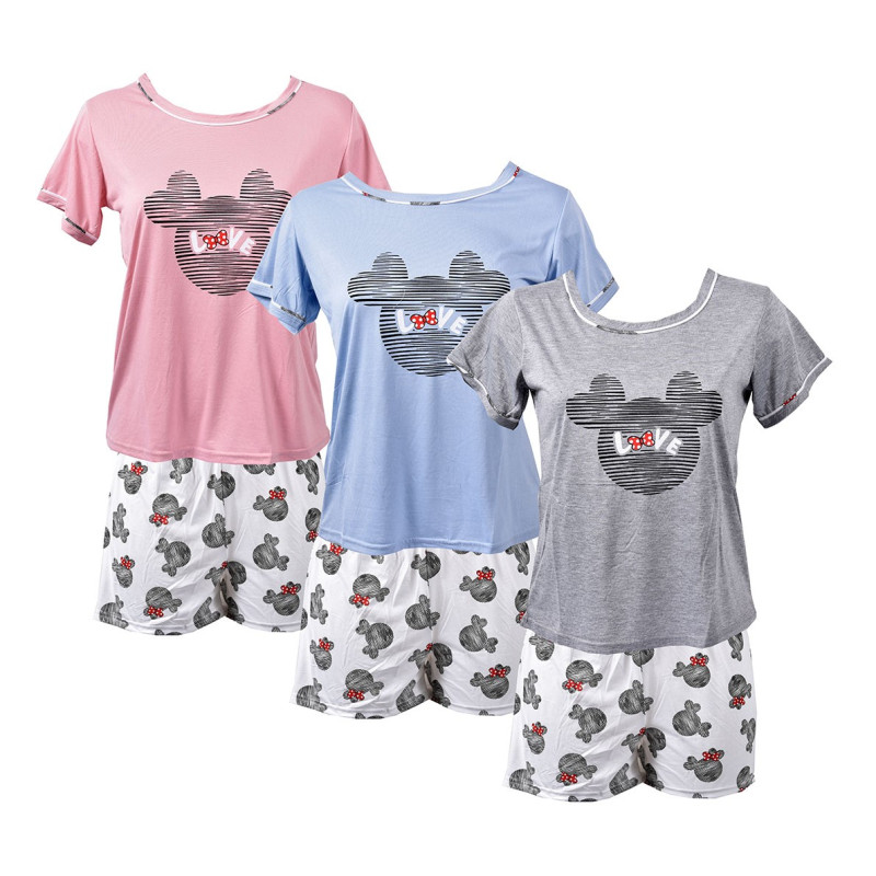 Pyjama Court Femme HUMORISTIQUE en Coton