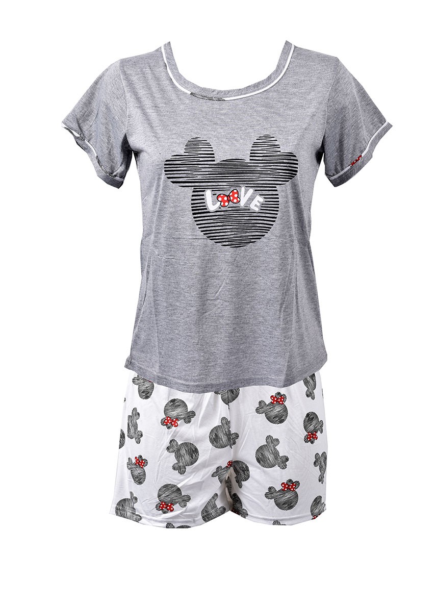 Pyjama Court Pour Femme Humoristique - Coton - Marque Ozabi - Neuf Avec étiquette