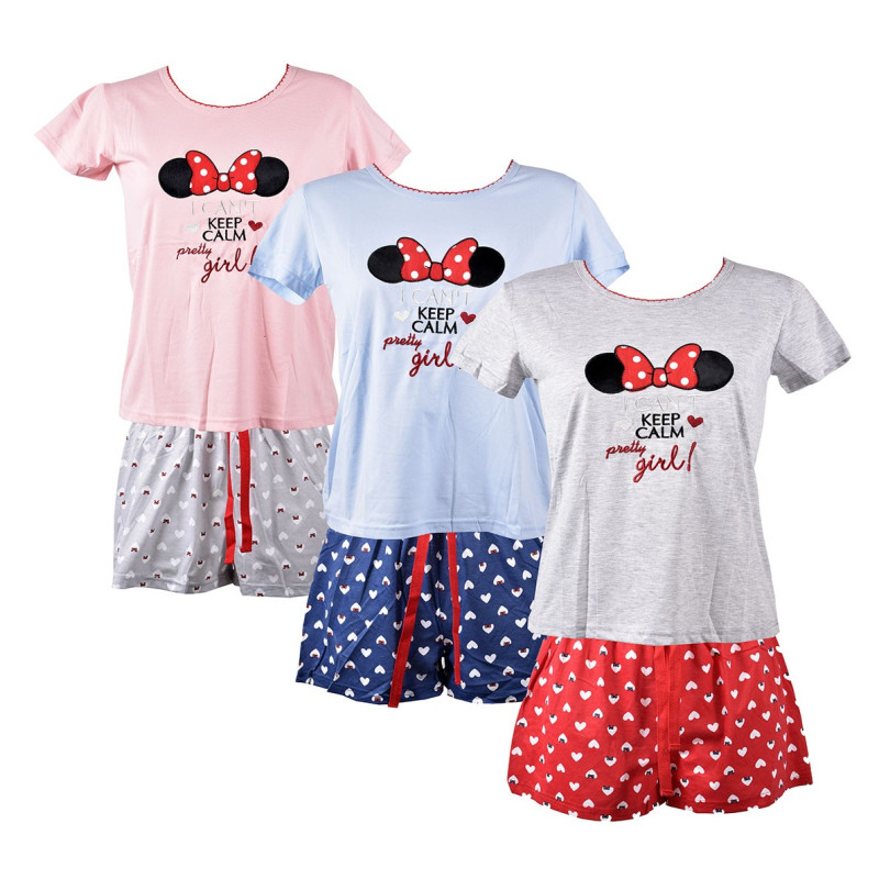 Pyjama Court Femme HUMORISTIQUE en Coton