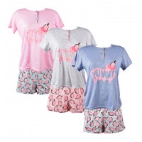 Pyjama Court Fille SARA HOMEWEAR