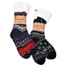 Chaussettes Homme d'intérieur Thermiques Antidérapantes
