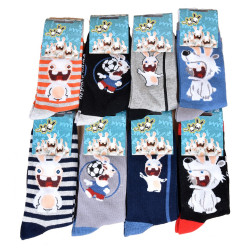 Chaussettes Pack Garçon LAPINS CRETINS