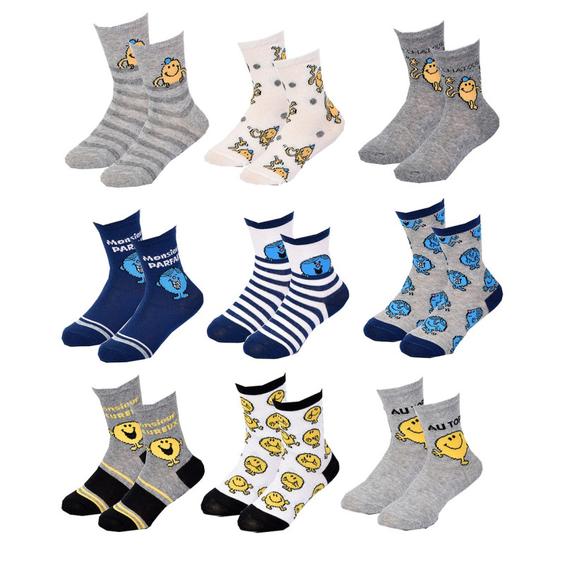Chaussettes Pack Garçon MONSIEUR MADAME