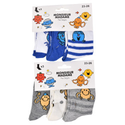 Chaussettes Pack Garçon MONSIEUR MADAME