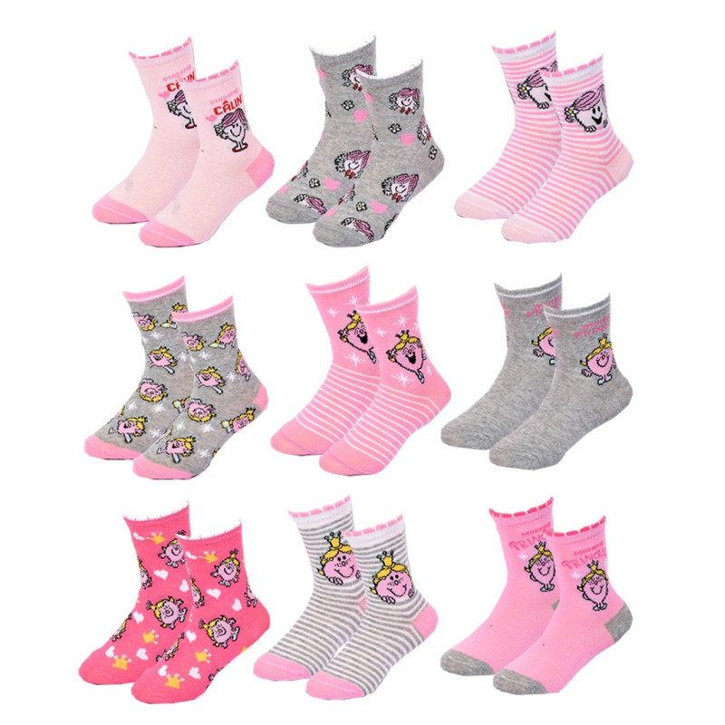 Chaussettes Pack Fille MONSIEUR MADAME