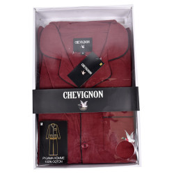 Pyjama Homme Long CHEVIGNON Boutonné