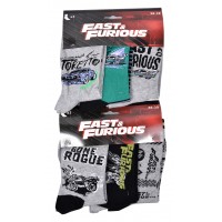 Chaussettes Pack Garçon FAST AND FURIOUS