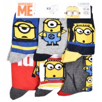 Chaussettes Pack Garçon MOI, MOCHE ET MECHANT