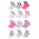 Chaussettes Fille Licence PACK DE 12 PAIRES SURPRISE