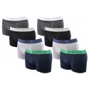 Boxer Homme SERGIO TACCHINI Lot de 8
