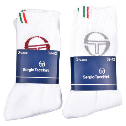 Chaussettes TENNIS SERGIO TACCHINI Lot de 12
