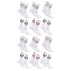 Chaussettes TENNIS SERGIO TACCHINI Lot de 12