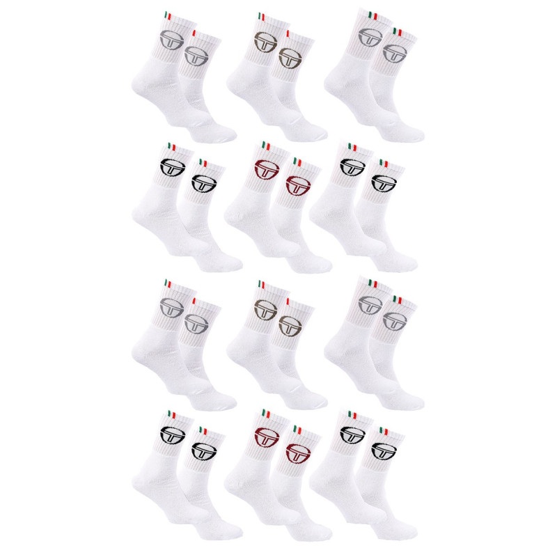 Chaussettes TENNIS SERGIO TACCHINI Lot de 12