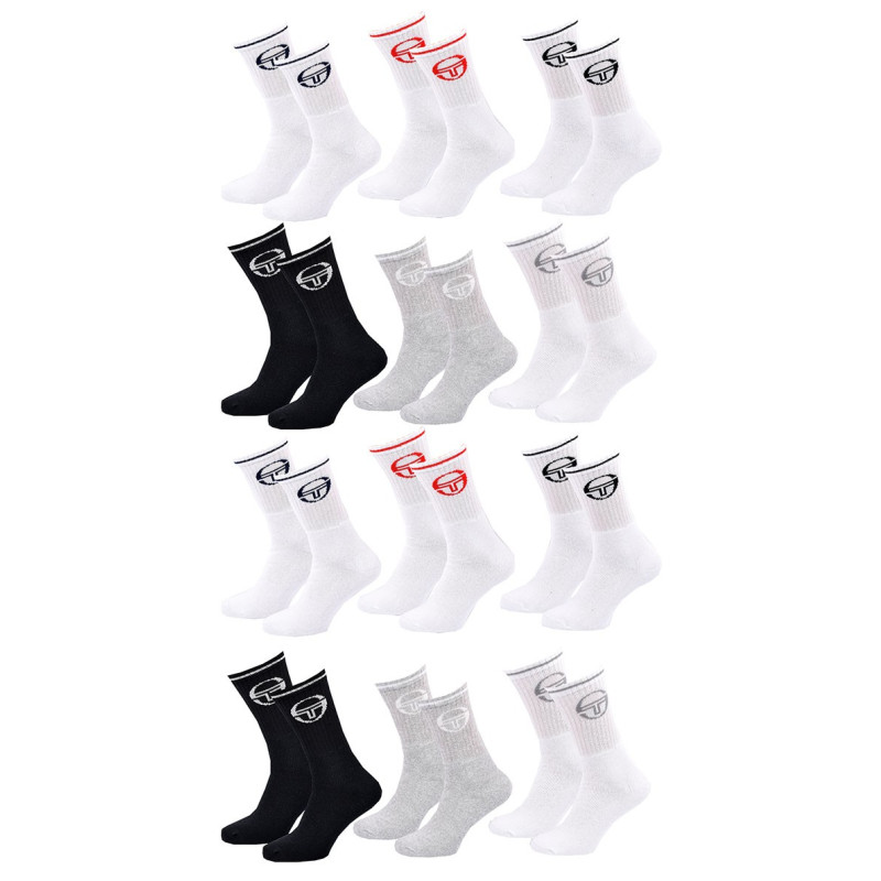 Chaussettes TENNIS SERGIO TACCHINI Lot de 12