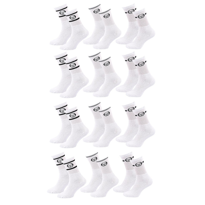 Chaussettes TENNIS SERGIO TACCHINI Lot de 12