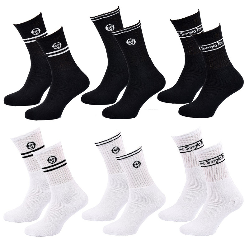 Chaussettes TENNIS SERGIO TACCHINI Lot de 6
