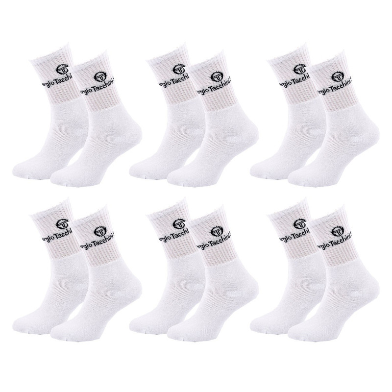 Chaussettes TENNIS SERGIO TACCHINI Lot de 6