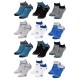 Chaussettes SNEAKER SERGIO TACCHINI Lot de 12