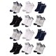 Chaussettes SNEAKER SERGIO TACCHINI Lot de 12