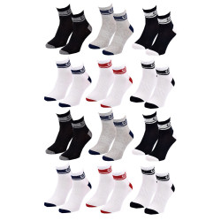 Chaussettes QUARTER SERGIO TACCHINI Lot de 12
