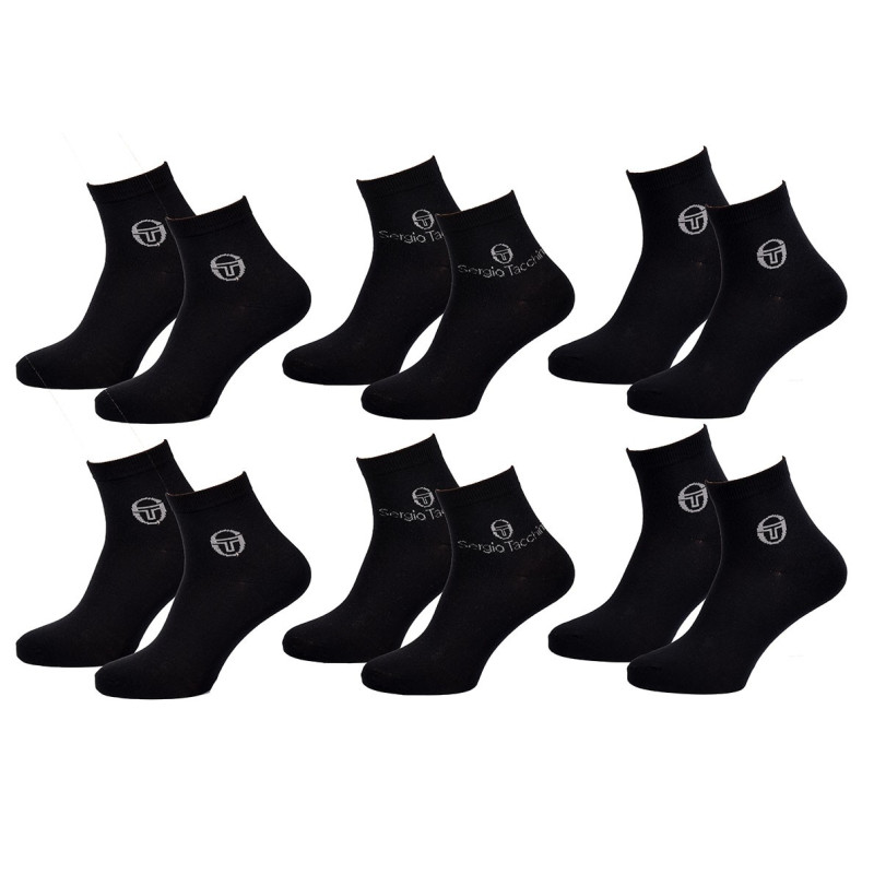 Chaussettes VILLE SERGIO TACCHINI Lot de 6 QUARTER