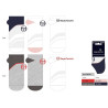 Chaussettes SNEAKER SERGIO TACCHINI Lot de 12