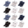 Chaussettes SNEAKER SERGIO TACCHINI Lot de 12
