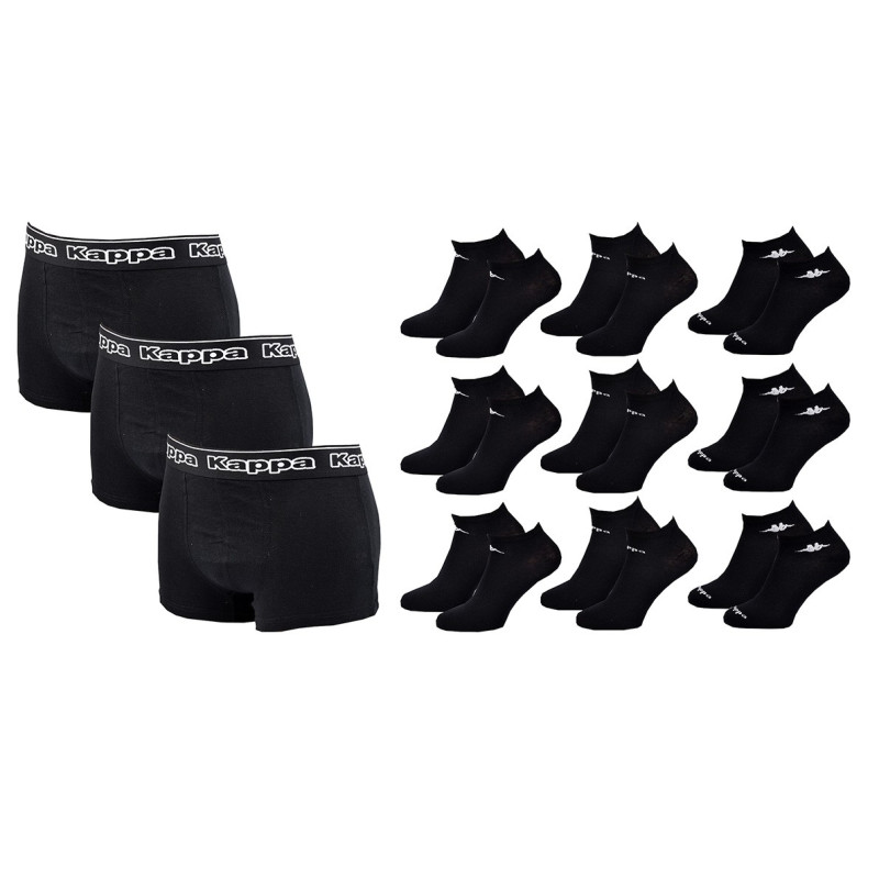 Boxer homme KAPPA  Lot de 3 PACK CADEAUX