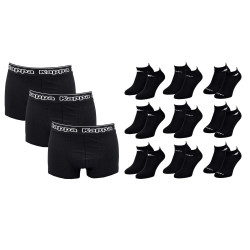 Boxer homme KAPPA  Lot de 3 PACK CADEAUX