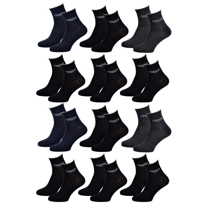 Chaussettes Homme QUARTER KAPPA Lot de 12