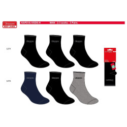 Chaussettes Homme QUARTER KAPPA Lot de 12