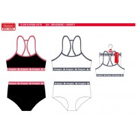 Ensemble Lingerie Fille KAPPA  Lot de 2
