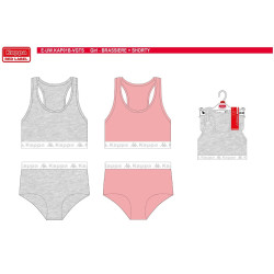 Ensemble Lingerie Fille KAPPA  Lot de 2